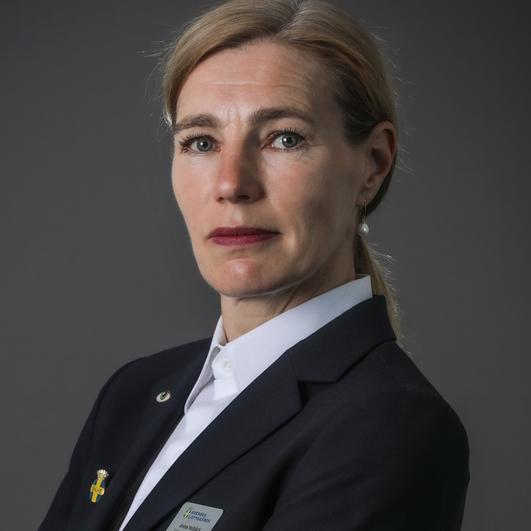 Anna Nubäck - generalsekreterare Svenska Lottakåren