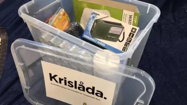 Krislåda - Svenska Lottakåren