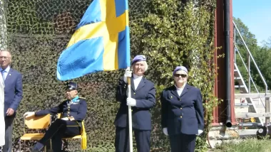 Öva fullskaligt på nationaldagen