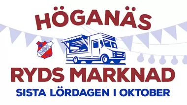 Höganäs Ryds Marknad sista lördagen i oktober