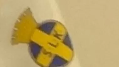 Svenska Lottakårens bordsflagga