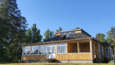 Lottagården vid Krankesjöns norra strand