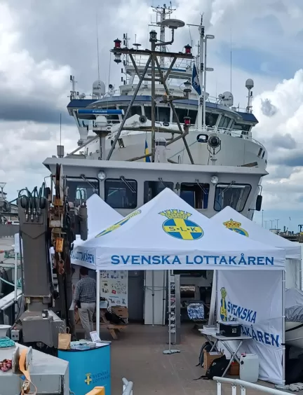 Sjövärnskårens båt