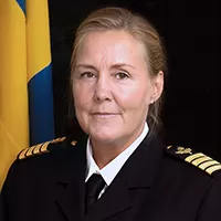Malin Persson, flottiljchef F7