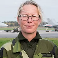 Patricia Wall, överstelöjtnant i Försvarsmakten Patricia Wall, överstelöjtnant i Försvarsmakten